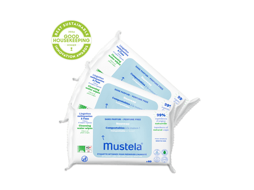 Home Compostable Fragrance-Free Wipes - Mustela USA - 5