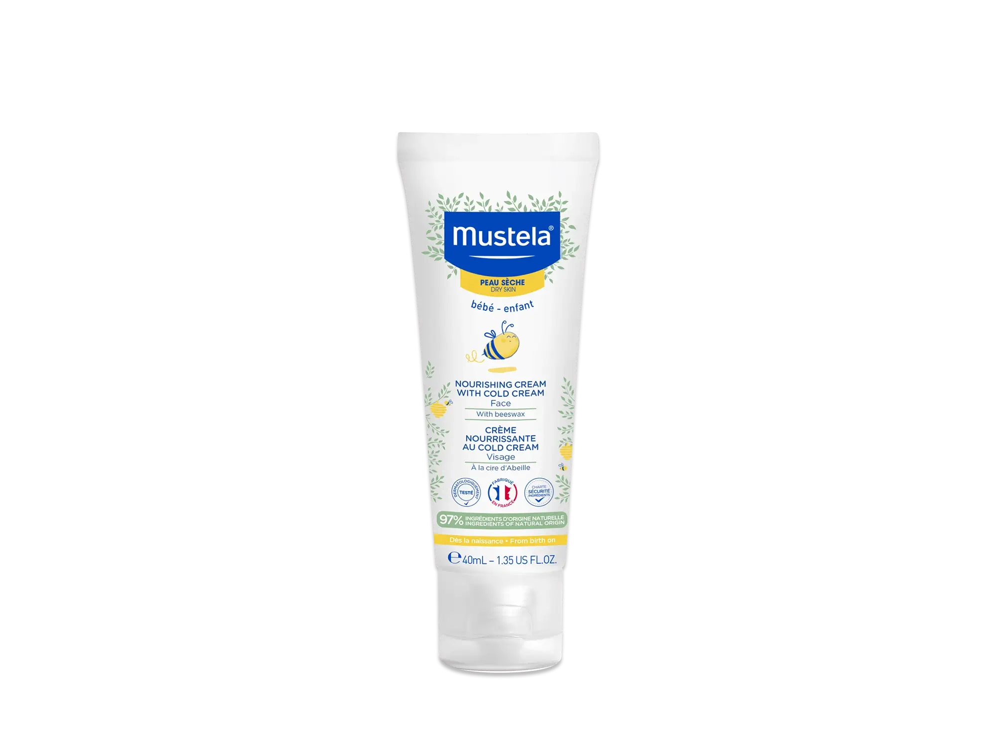 Mustela Baby Nourishing Face Cream with Cold Cream 2x40ml – SkinLovers