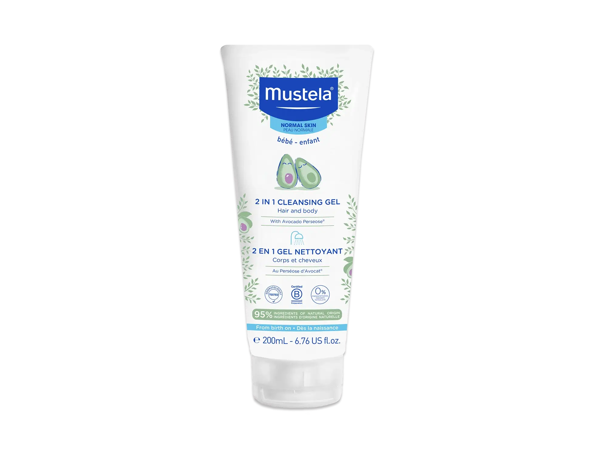 Mustela bebe gentle cleansing fashion gel