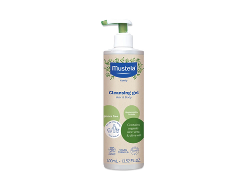 Organic Cleansing Gel with Olive Oil and Aloe - Mustela USA - 1