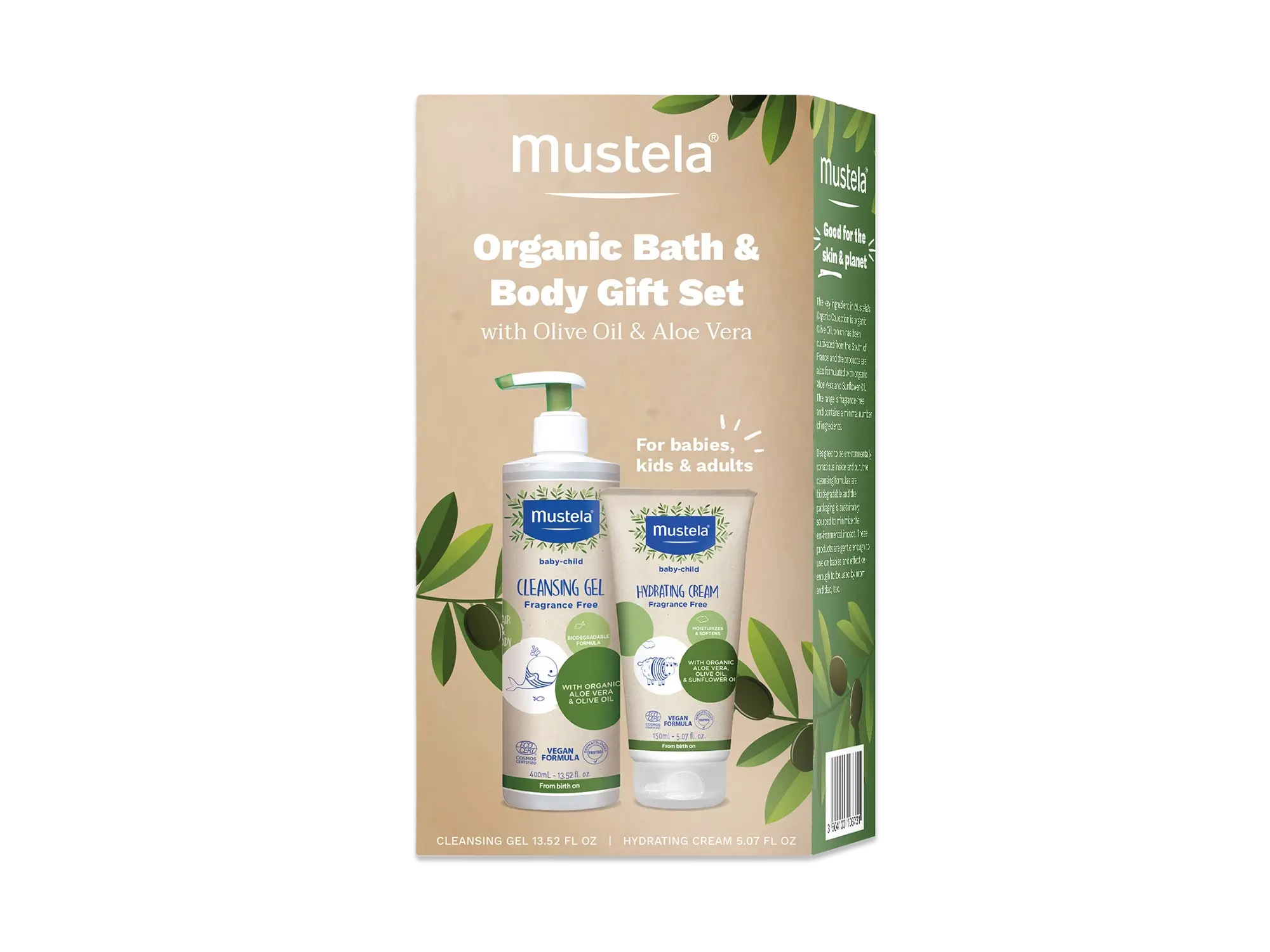 Mustela Launches Organic Essentials Line In Sugar Cane Packaging