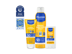 SPF 50 Mineral Sunscreen Set - Mustela USA