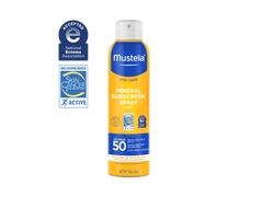 SPF 50 Mineral Sunscreen Spray - Mustela USA
