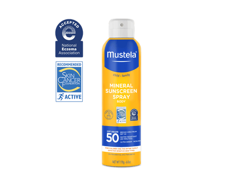 SPF 50 Mineral Sunscreen Spray - Mustela USA - 1