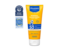 SPF 50 Mineral Sunscreen Lotion - Mustela USA