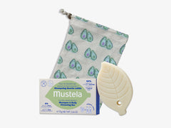 Shampoo & Body Cleansing Bar with pouch - Mustela USA