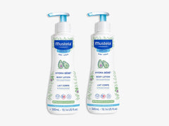 Hydra Bebe Body Lotion 2-Pack (2 x 10.14 oz) - Mustela USA